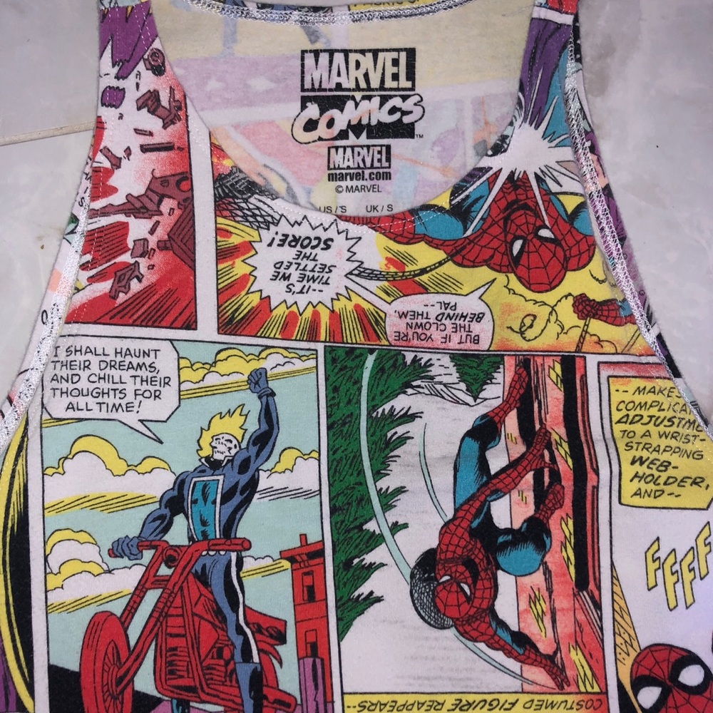 MARVEL CROP TOP ONLY $5